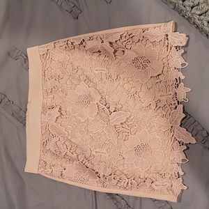 American Eagle dusty rose mini skirt